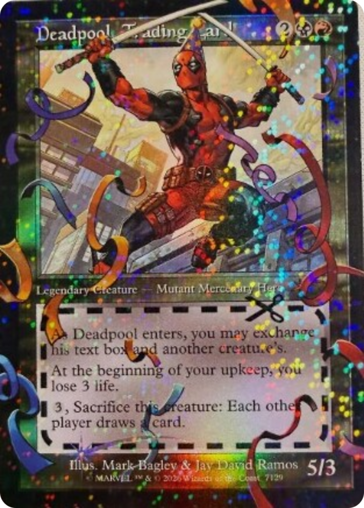 Deadpool, Trading Card (7127) [Secret Lair Drop Series] | Gamers Paradise