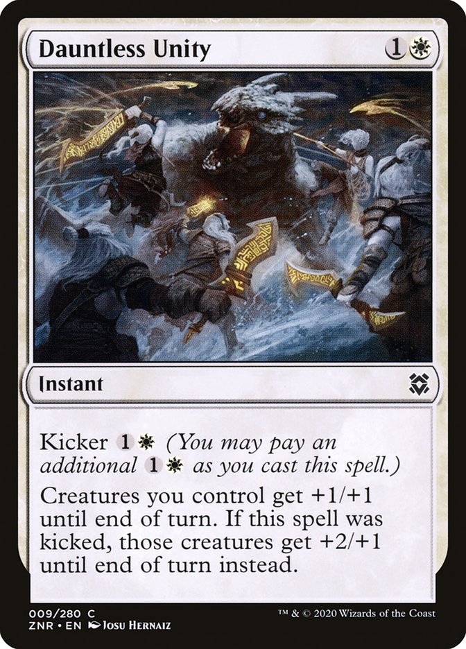 Dauntless Unity [Zendikar Rising] | Gamers Paradise