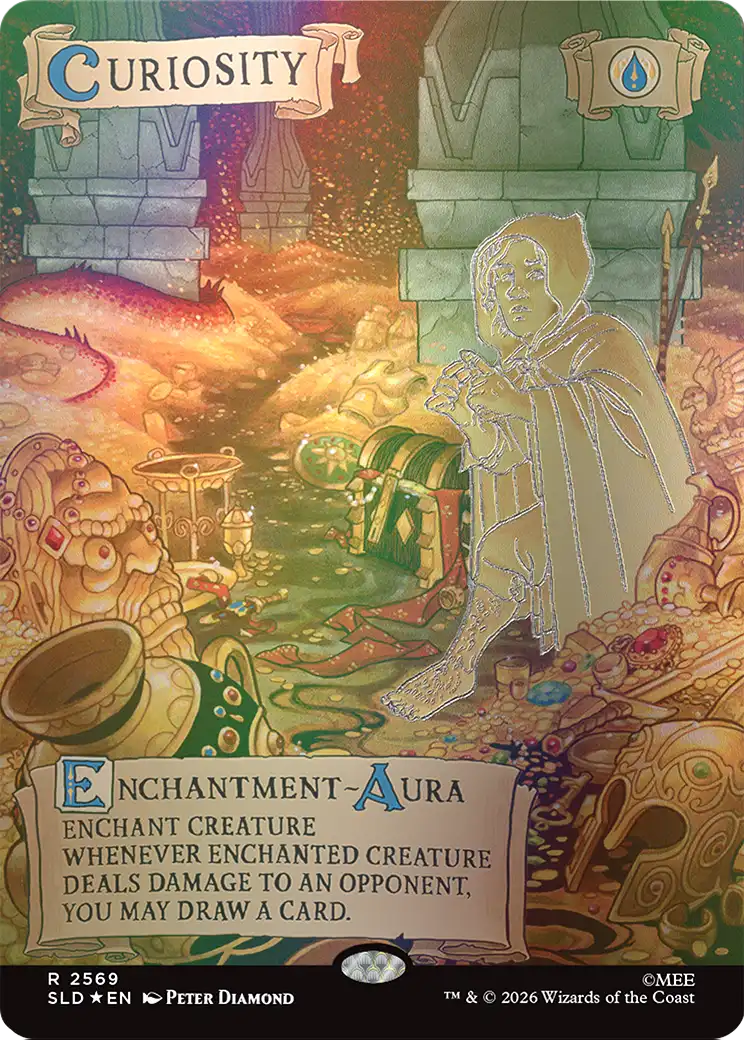 Curiosity (2569) (Out Of Sight Foil) [Secret Lair Drop Series] | Gamers Paradise
