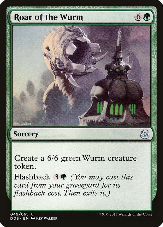 Roar of the Wurm [Duel Decks: Mind vs. Might] | Gamers Paradise