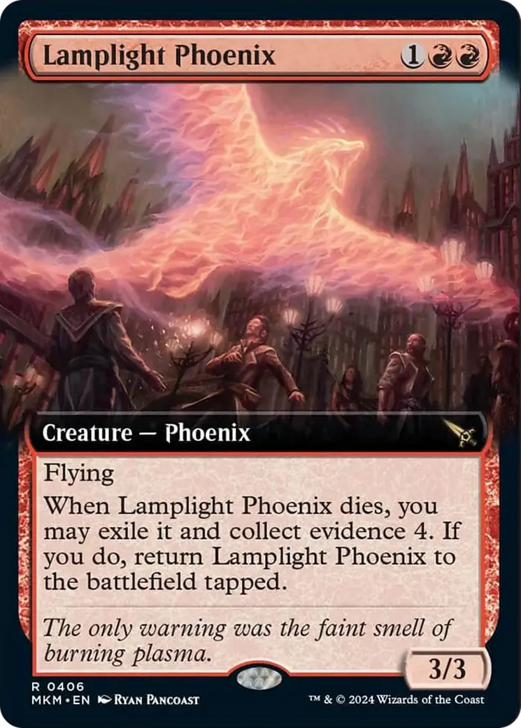 Lamplight Phoenix (Extended Art) [Murders at Karlov Manor] | Gamers Paradise