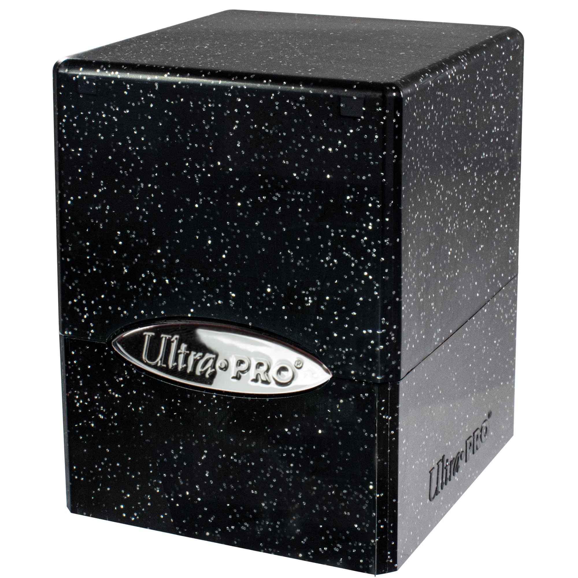 Ultra PRO: Satin Cube - Glitter Black | Gamers Paradise