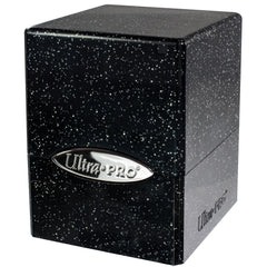 Ultra PRO: Satin Cube - Glitter Black | Gamers Paradise