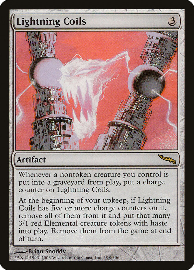 Lightning Coils [Mirrodin] | Gamers Paradise