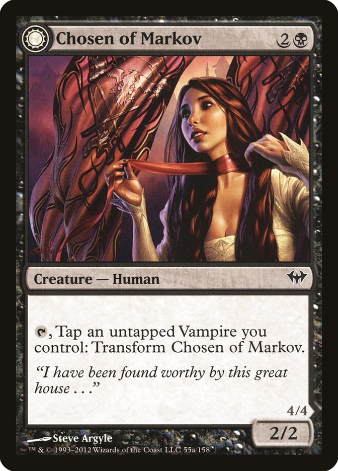 Chosen of Markov // Markov's Servant [Dark Ascension] | Gamers Paradise