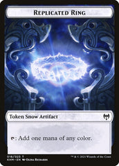 Treasure // Replicated Ring Double-Sided Token [Kaldheim Tokens] | Gamers Paradise