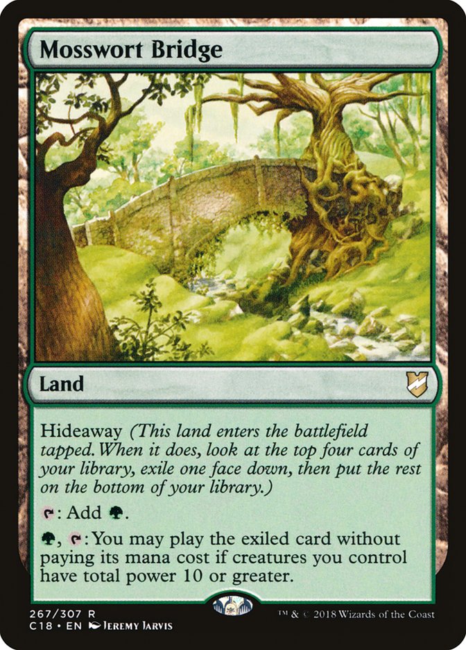 Mosswort Bridge [Commander 2018] | Gamers Paradise