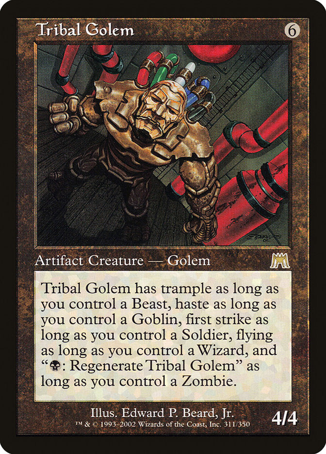 Tribal Golem [Onslaught] | Gamers Paradise
