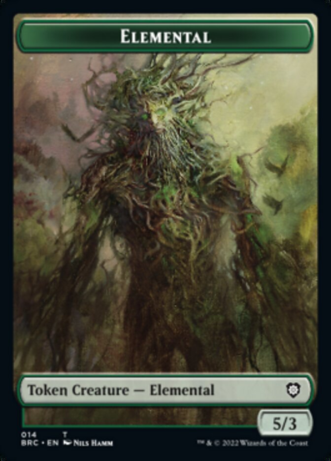 Powerstone // Elemental Double-Sided Token [The Brothers' War Tokens] | Gamers Paradise