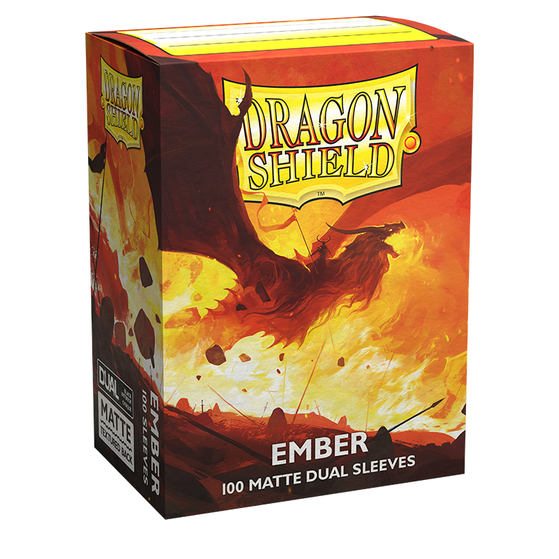 Dragon Shield: Standard 100ct Sleeves - Ember (Dual Matte) | Gamers Paradise