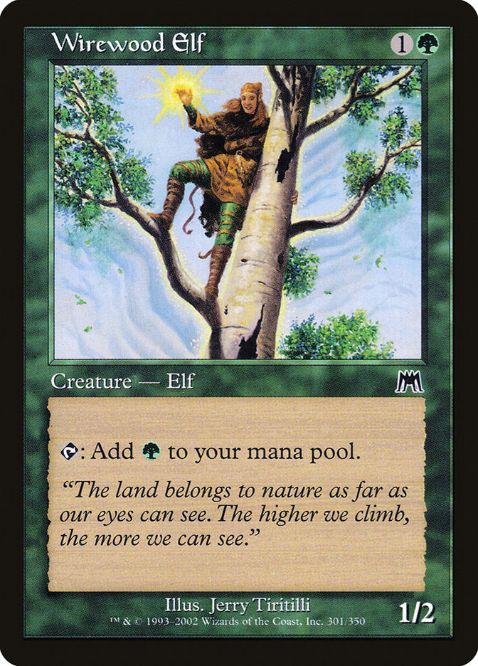 Wirewood Elf [Onslaught] | Gamers Paradise