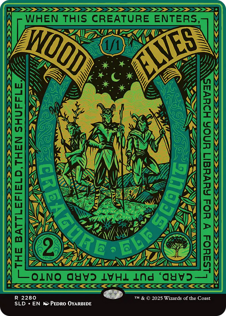 Wood Elves (2280) [Secret Lair Drop Series] | Gamers Paradise
