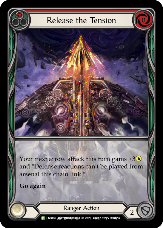 Release the Tension (Red) [LGS096] (Promo)  Rainbow Foil | Gamers Paradise