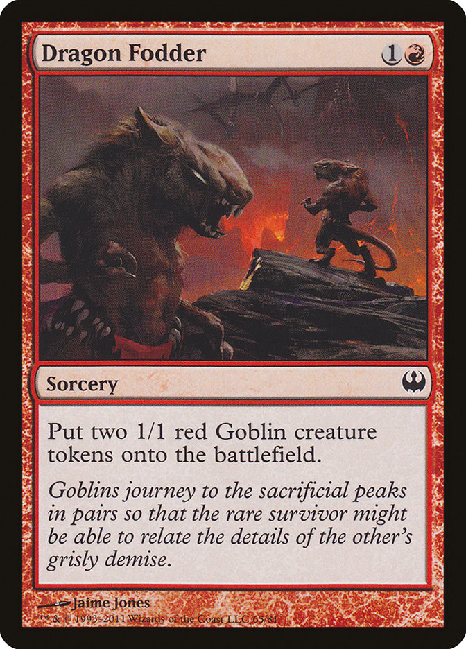 Dragon Fodder [Duel Decks: Knights vs. Dragons] | Gamers Paradise