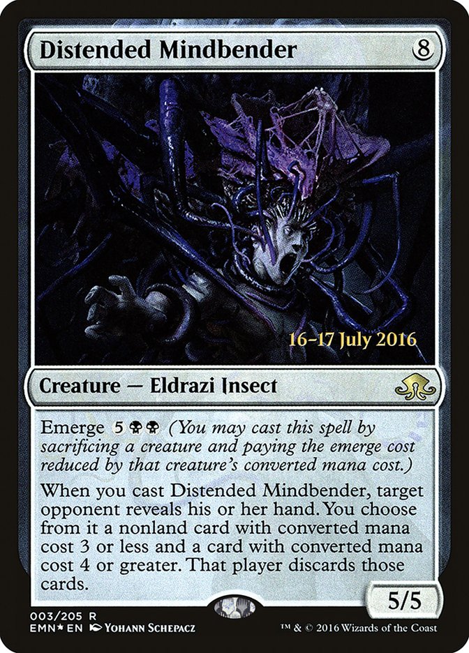 Distended Mindbender [Eldritch Moon Prerelease Promos] | Gamers Paradise
