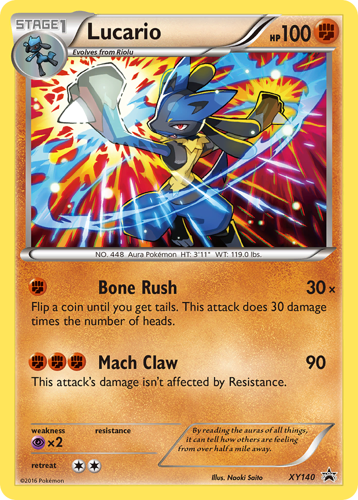 Lucario (XY140) [XY: Black Star Promos] | Gamers Paradise