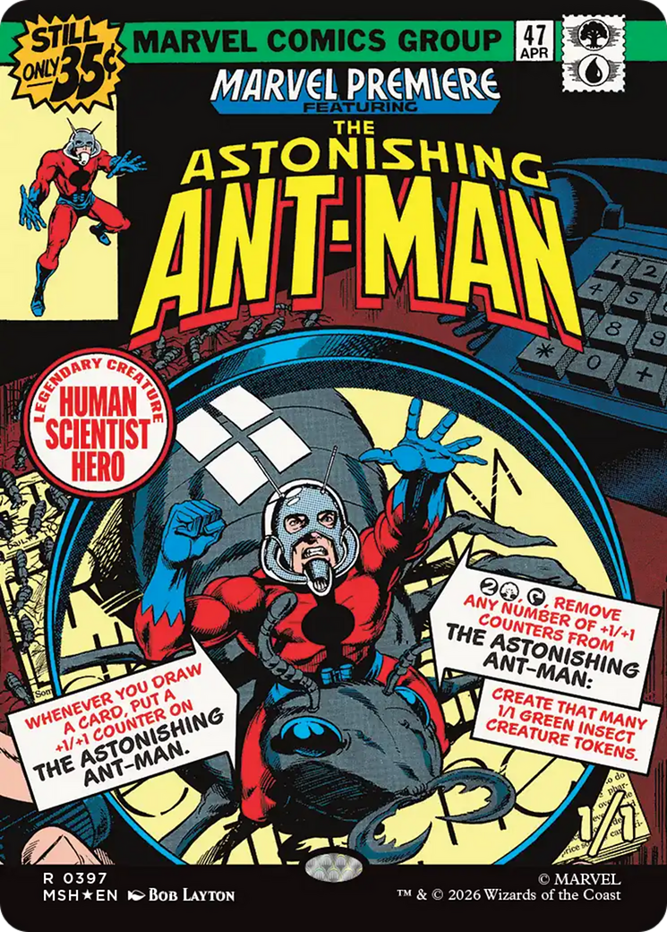 The Astonishing Ant-Man (Borderless) [Marvel Super Heroes] | Gamers Paradise