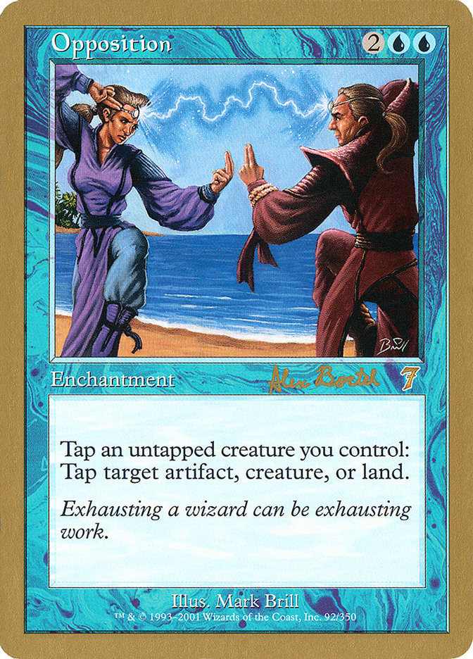 Opposition (Alex Borteh) [World Championship Decks 2001] | Gamers Paradise