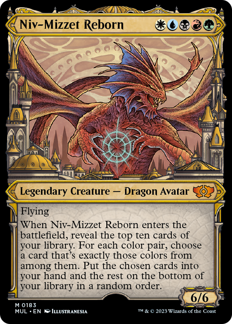 Niv-Mizzet Reborn (Halo Foil) [Multiverse Legends] | Gamers Paradise