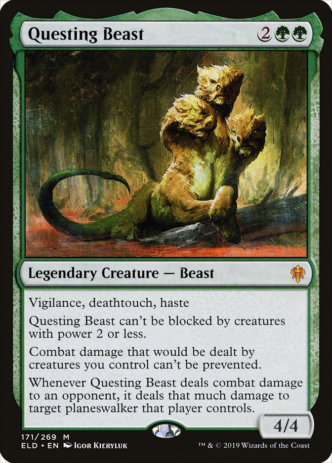 Questing Beast [Throne of Eldraine] | Gamers Paradise