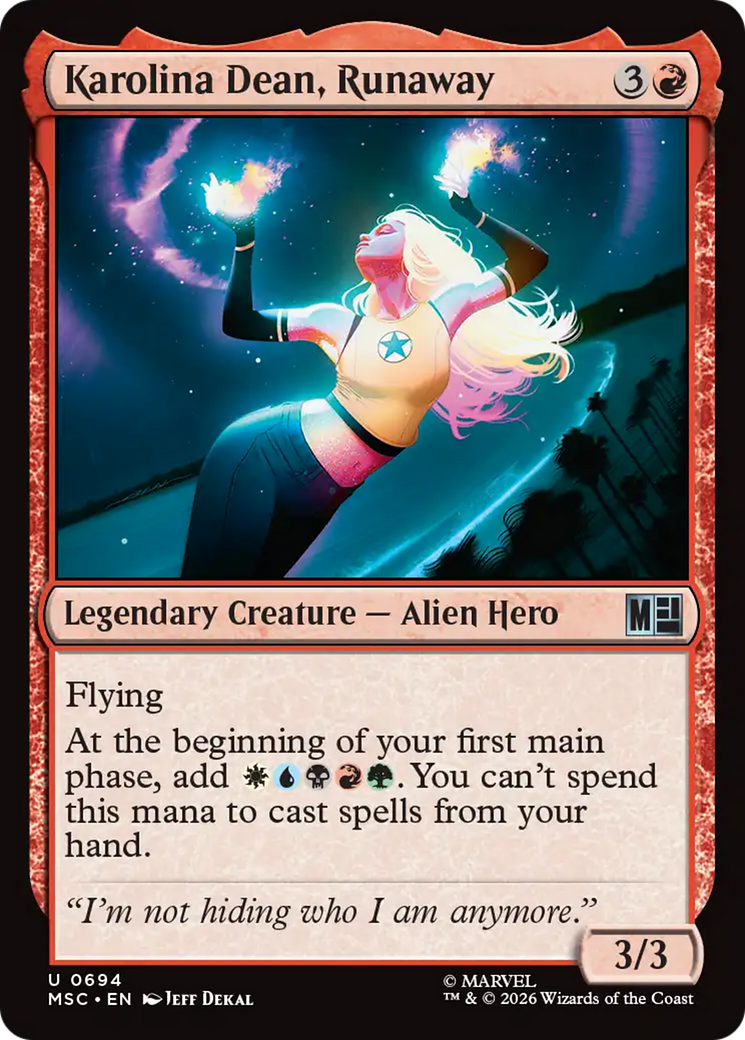 Karolina Dean, Runaway [Marvel Super Heroes Commander] | Gamers Paradise