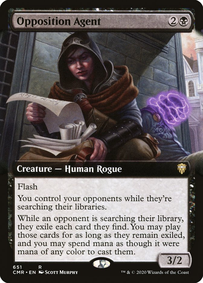 Opposition Agent (Extended Art) [Commander Legends] | Gamers Paradise