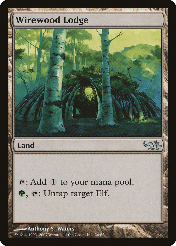 Wirewood Lodge [Duel Decks: Elves vs. Goblins] | Gamers Paradise