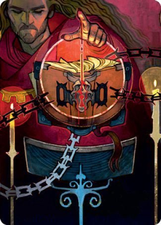 Sign in Blood Art Card [Strixhaven: School of Mages Art Series] | Gamers Paradise