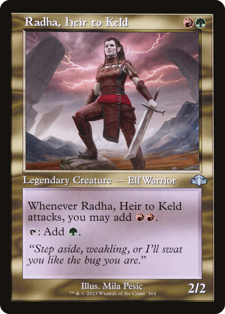 Radha, Heir to Keld (Retro) [Dominaria Remastered] | Gamers Paradise