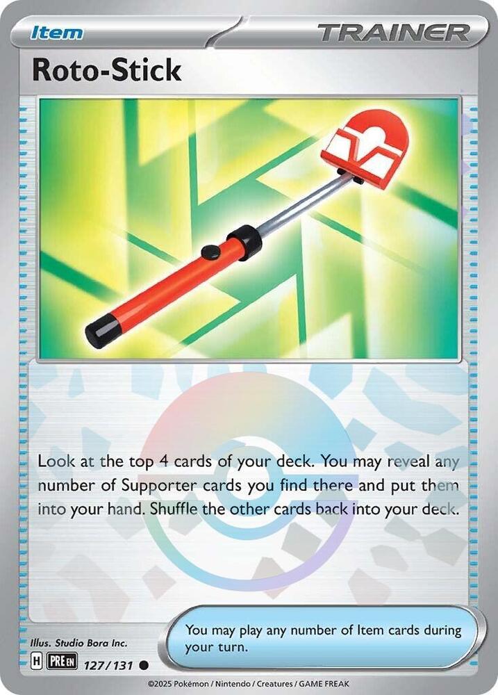 Roto-Stick (127/131) (Poke Ball Pattern) [Scarlet & Violet: Prismatic Evolutions] | Gamers Paradise