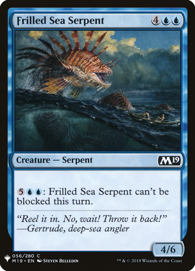 Frilled Sea Serpent [Mystery Booster] | Gamers Paradise