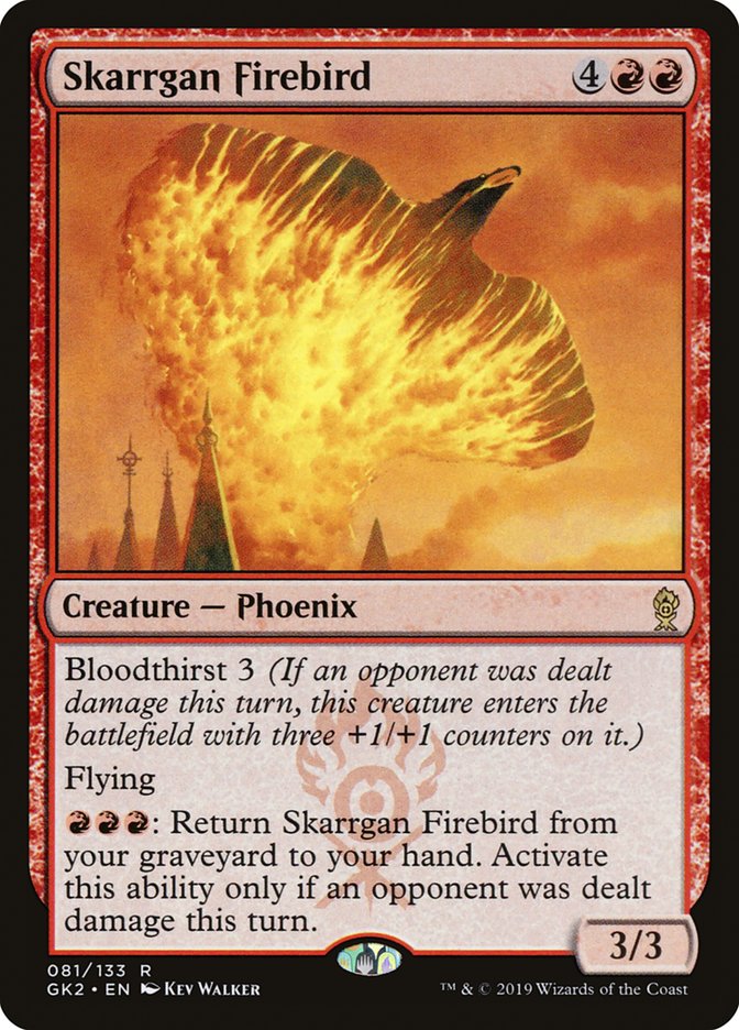 Skarrgan Firebird [Ravnica Allegiance Guild Kit] | Gamers Paradise