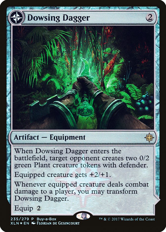 Dowsing Dagger // Lost Vale (Buy-A-Box) [Ixalan Treasure Chest] | Gamers Paradise