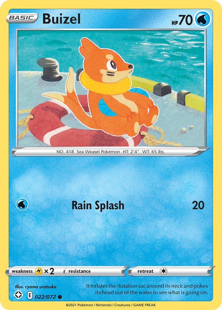 Buizel (022/072) [Sword & Shield: Shining Fates] | Gamers Paradise