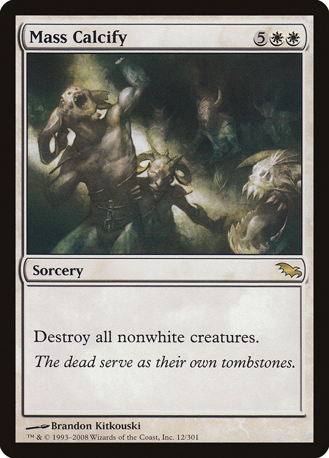 Mass Calcify [Shadowmoor] | Gamers Paradise