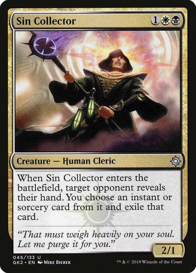 Sin Collector [Ravnica Allegiance Guild Kit] | Gamers Paradise