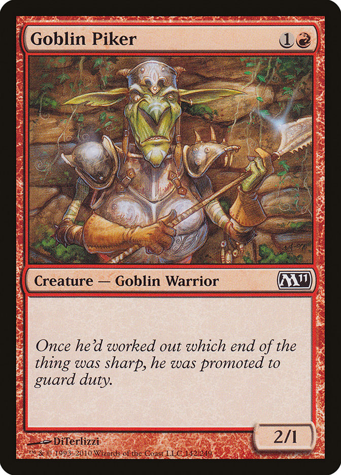 Goblin Piker [Magic 2011] | Gamers Paradise