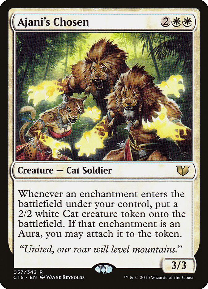 Ajani's Chosen [Commander 2015] | Gamers Paradise