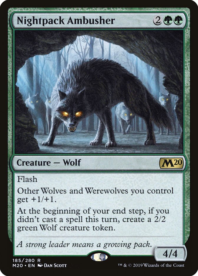 Nightpack Ambusher [Core Set 2020] | Gamers Paradise