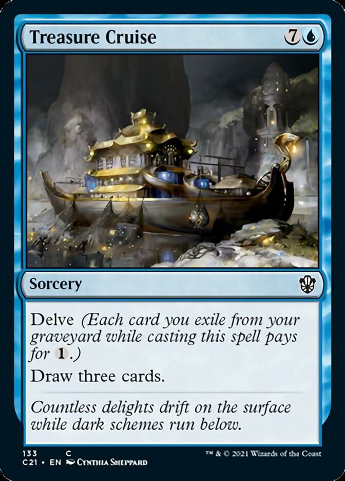 Treasure Cruise [Commander 2021] | Gamers Paradise