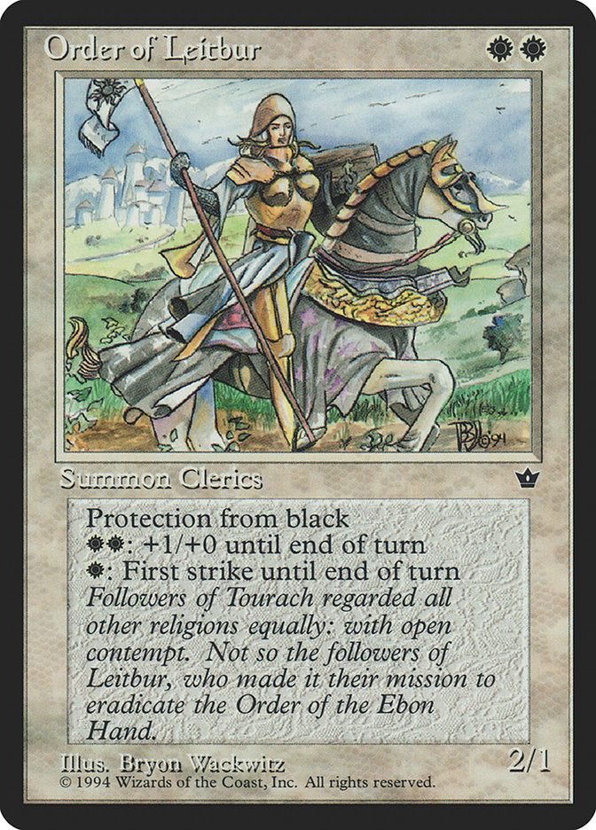 Order of Leitbur (Horse Facing Right) [Fallen Empires] | Gamers Paradise