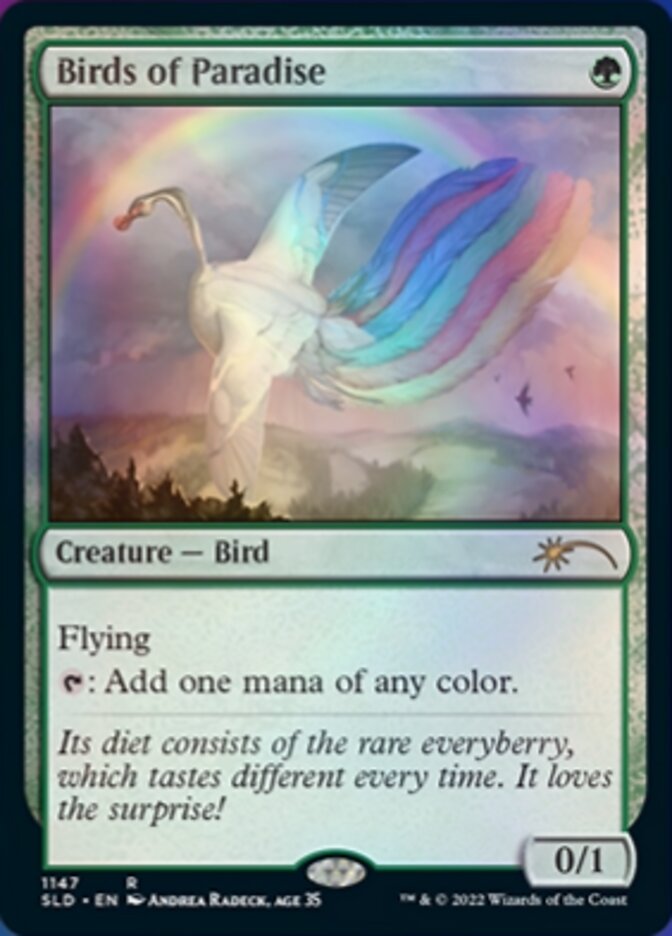 Birds of Paradise (1147) [Secret Lair Drop Series] | Gamers Paradise