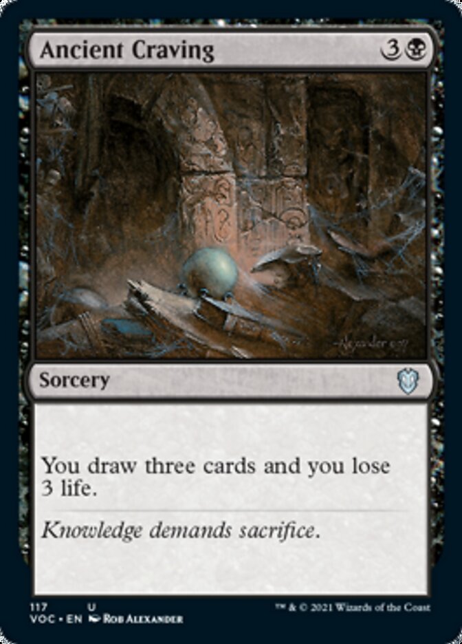 Ancient Craving [Innistrad: Crimson Vow Commander] | Gamers Paradise