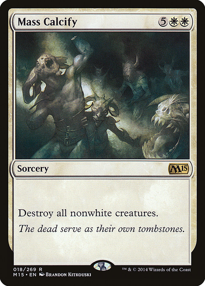 Mass Calcify [Magic 2015] | Gamers Paradise