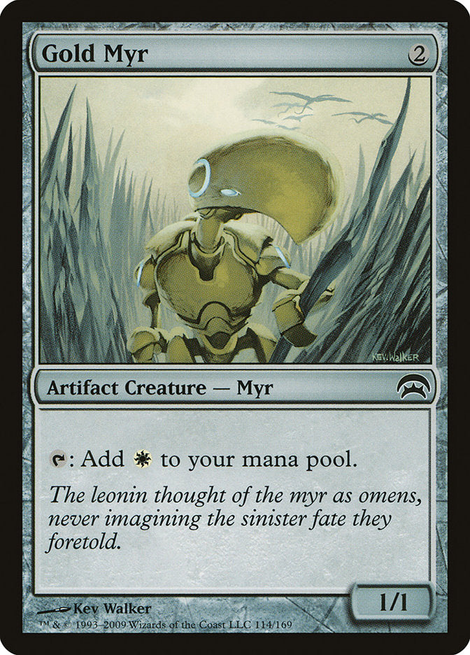 Gold Myr [Planechase] | Gamers Paradise