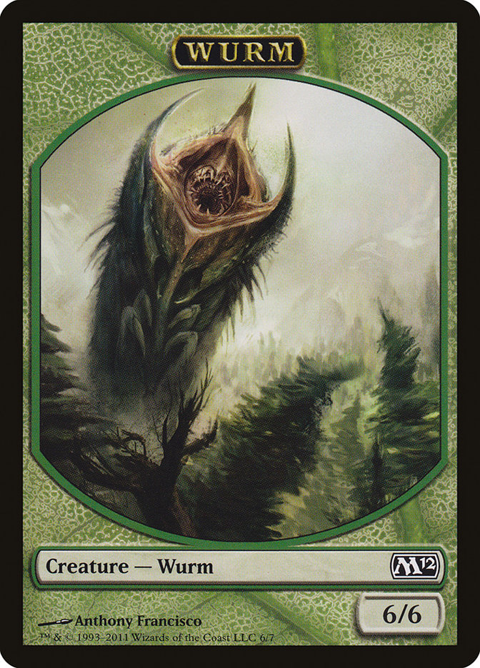 Wurm Token [Magic 2012 Tokens] | Gamers Paradise