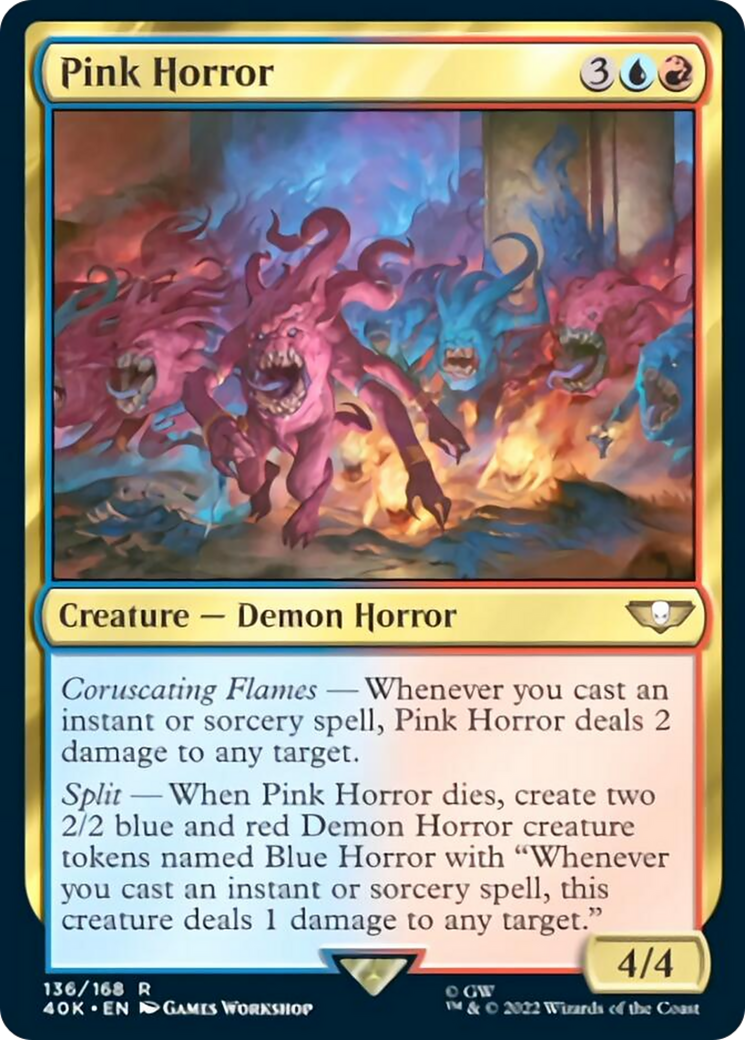 Pink Horror (Surge Foil) [Warhammer 40,000] | Gamers Paradise