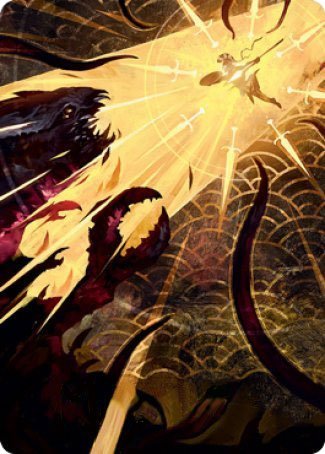 Defiant Strike Art Card [Strixhaven: School of Mages Art Series] | Gamers Paradise