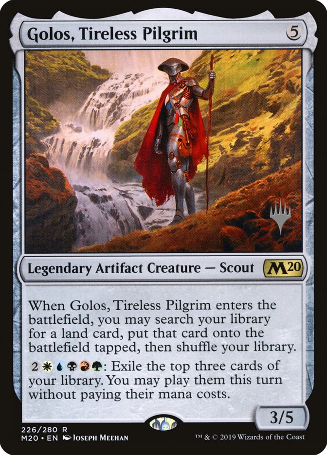 Golos, Tireless Pilgrim (Promo Pack) [Core Set 2020 Promos] | Gamers Paradise