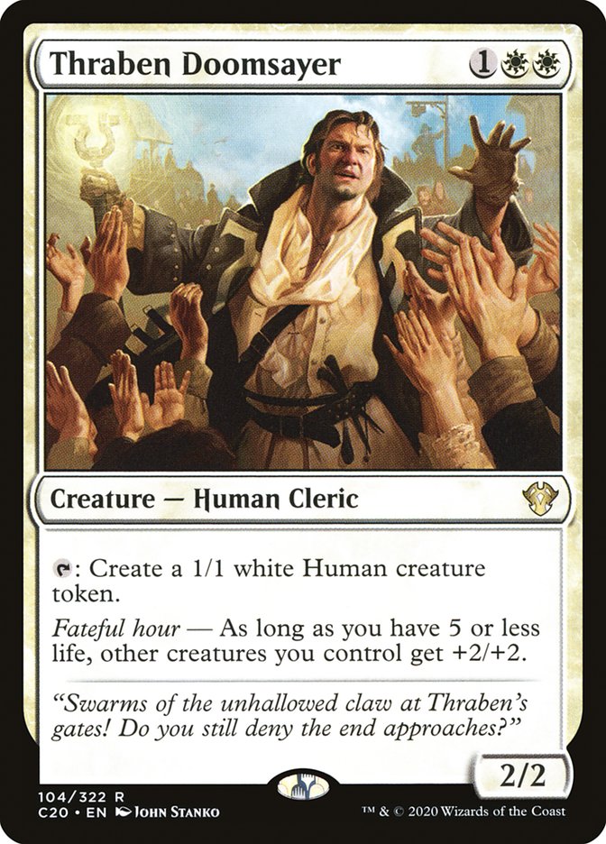 Thraben Doomsayer [Commander 2020] | Gamers Paradise